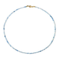 Collier en argent et Aigue-marine du Brésil