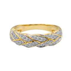 Bague en or et Diamant SI1 (G)
