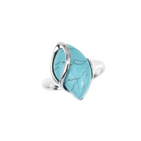 Bague en argent et Turquoise
