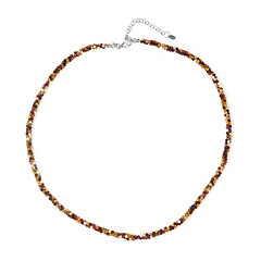 Collier en argent et Mokaïte