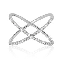 Bague en argent et Zircon