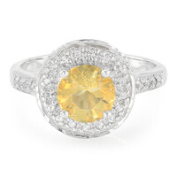 Bague en argent et Opale de Feu