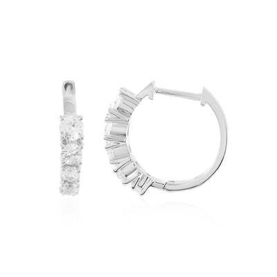 Boucles d'oreilles en argent et Zircon