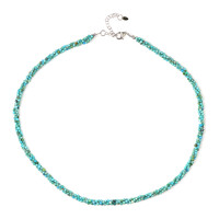 Collier en argent et Turquoise