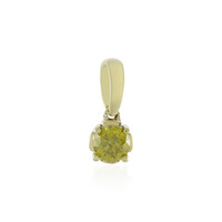 Pendentif en or et Diamant jaune I4