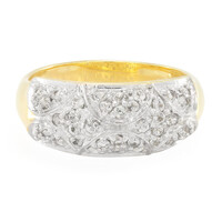 Bague en argent et Saphir blanc