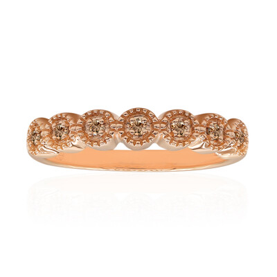 Bague en or et Diamant rose de France SI1 d'Argyle  (Annette)