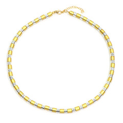 Collier en argent et Hématite dorée