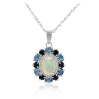 Collier en argent et Opale Welo