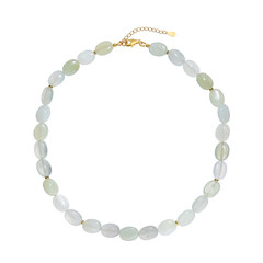 Collier en argent et Serpentine
