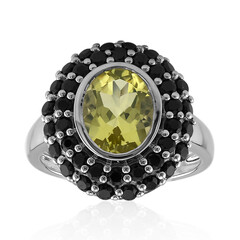 Bague en argent et Quartz de l'Ouro Verde