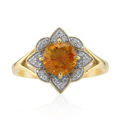 Bague en or et Sphalérite