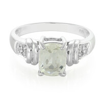Bague en argent et Orthose