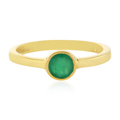 Bague en argent et Emeraude de Socoto