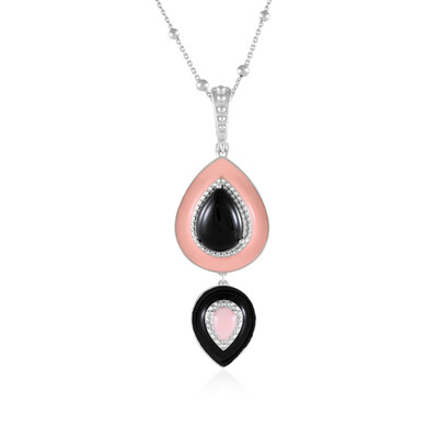 Collier en argent et Onyx noir (Dallas Prince Designs)
