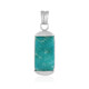 Pendentif en argent et Amazonite (Bali Barong)