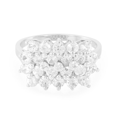 Bague en argent et Zircon