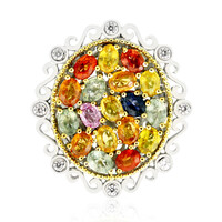 Bague en argent et Saphir (Dallas Prince Designs)