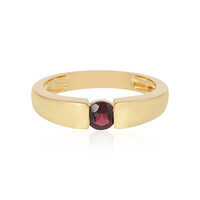 Bague en argent et Grenat Rhodolite framboise