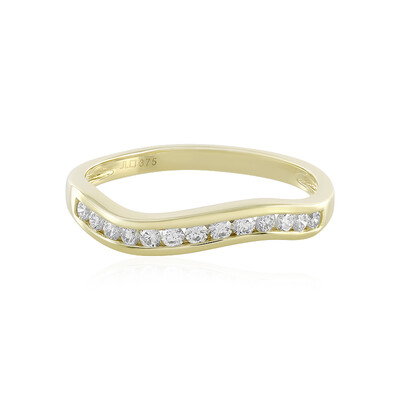 Bague en or et Diamant Flawless (F) (LUCENT DIAMONDS)