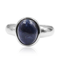 Bague en argent et Sodalite