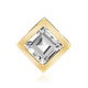 Pendentif en argent et Topaze blanche (MONOSONO COLLECTION)