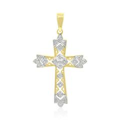 Pendentif en argent et Topaze blanche