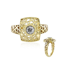 Bague en or et Zircon (Ornaments by de Melo)