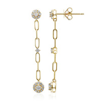 Boucles d'oreilles en or et Diamant I1 (H) (CIRARI)