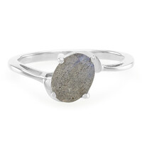 Bague en argent et Labradorite