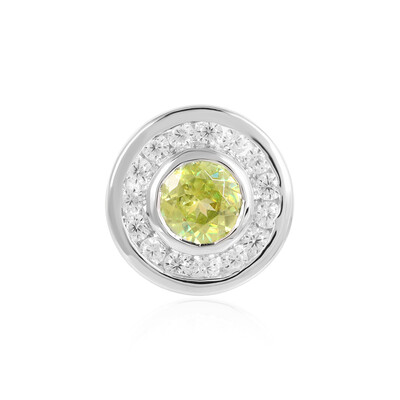 Pendentif en argent et Sphène (MONOSONO COLLECTION)
