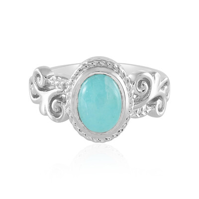 Bague en argent et Amazonite