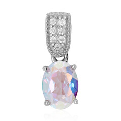 Pendentif en argent et Topaze Rayon de Lune