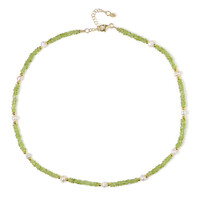 Collier en argent et Péridot (Riya)