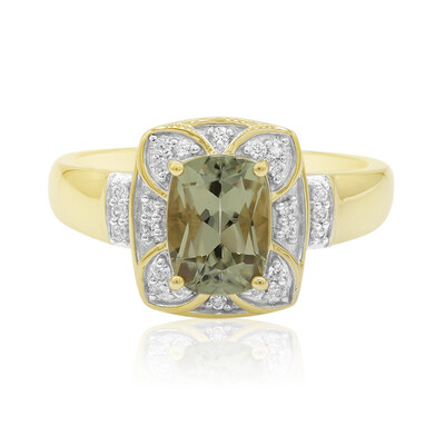 Bague en or et Diaspore à couleur changeante (Tenner Diniz)