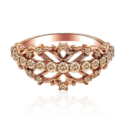 Bague en or et Diamant rose de France SI1 d'Argyle  (Annette)