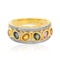 Bague en argent et Saphir