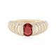 Bague en or et Rubis de Tanzanie (de Melo)