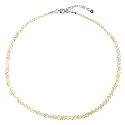 Collier en argent et Opale Welo