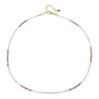 Collier en argent et Diamant couleur argent
