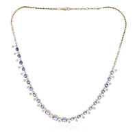 Collier en or et Tanzanite AAA (CIRARI)