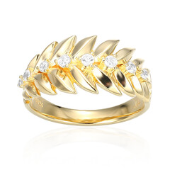 Bague en argent et Zircon