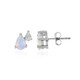 Boucles d'oreilles en argent et Opale Welo