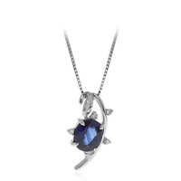 Collier en or et Saphir de Ceylan (CIRARI)