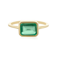 Bague en or et Emeraude de Russie