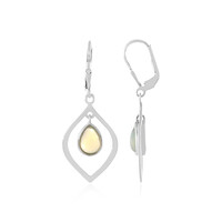 Boucles d'oreilles en argent et Opale Welo