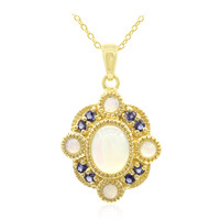 Collier en argent et Opale Welo
