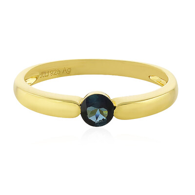 Bague en argent et Indicolite