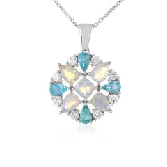 Collier en argent et Opale Welo