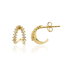 Boucles d'oreilles en argent et Zircon